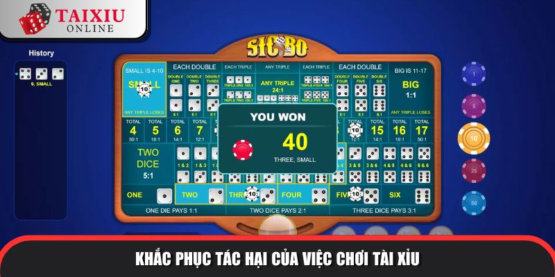 tac hai cua viec choi tai xiu 3 210 Khắc phục tác hại của việc chơi tài xỉu